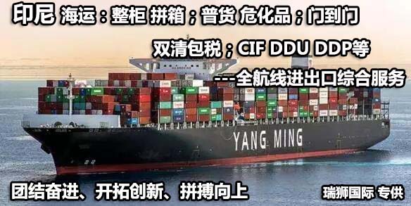印尼貨貨運(yùn)代理 印尼國際物流公司  印尼進(jìn)出口報(bào)關(guān)公司 印尼國際貨運(yùn)代理有限公司